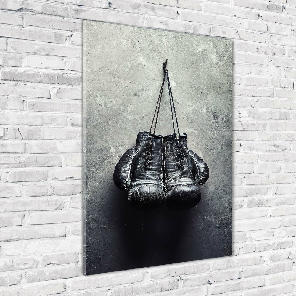 Tableau acrylique Gants de boxe