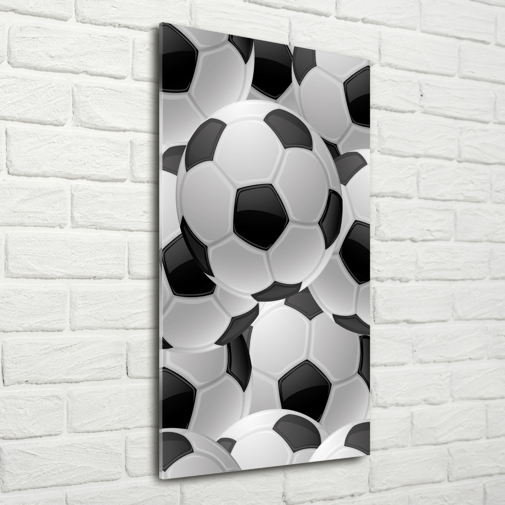 Tableau verre acrylique Football