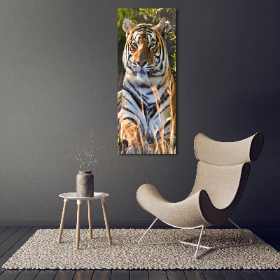 Tableau verre acrylique Tigre