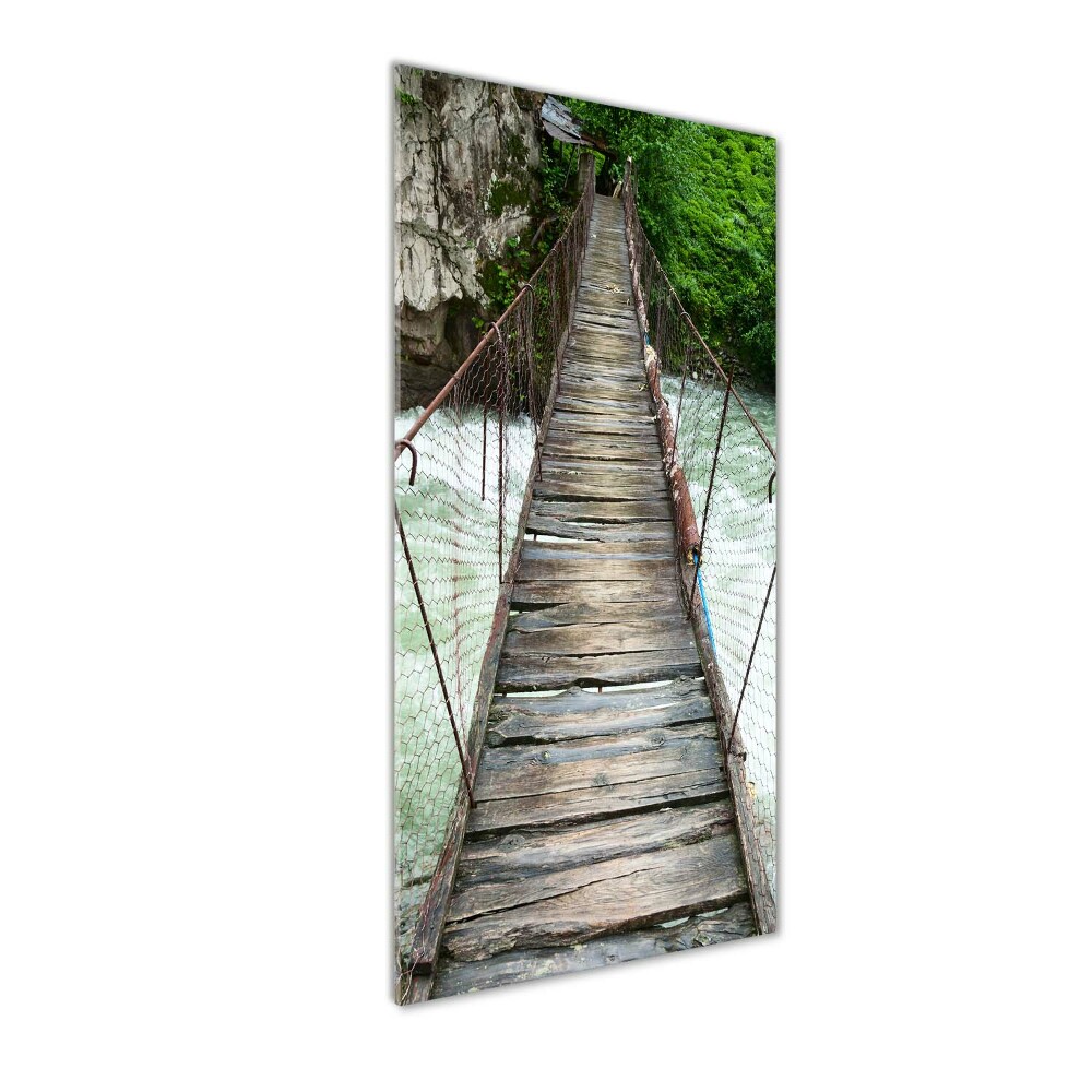 Acrylique tableau Pont suspendu