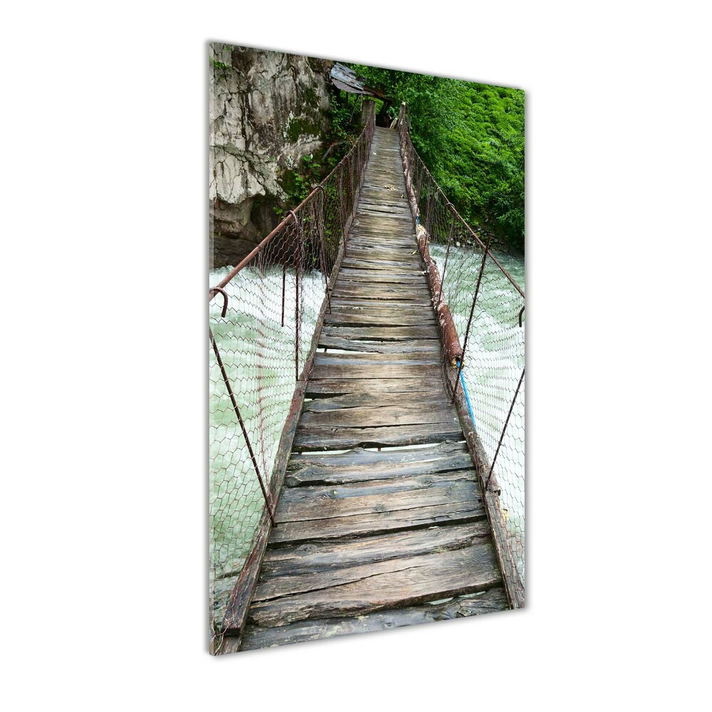 Acrylique tableau Pont suspendu