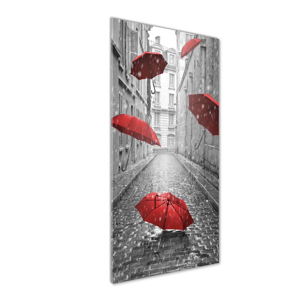 Tableau verre acrylique Parapluie France