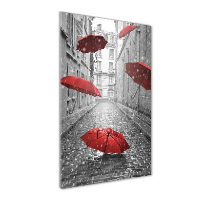 Tableau verre acrylique Parapluie France