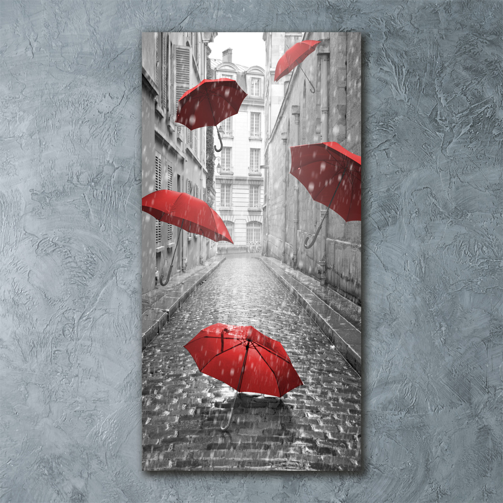 Tableau verre acrylique Parapluie France