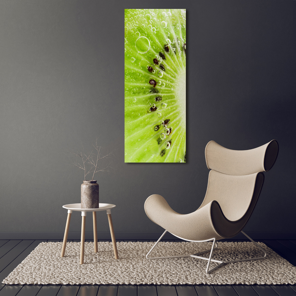 Tableau sur verre acrylique Kiwi