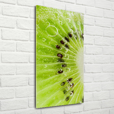 Tableau sur verre acrylique Kiwi