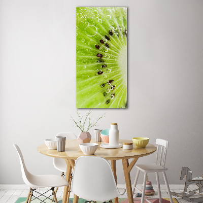 Tableau sur verre acrylique Kiwi