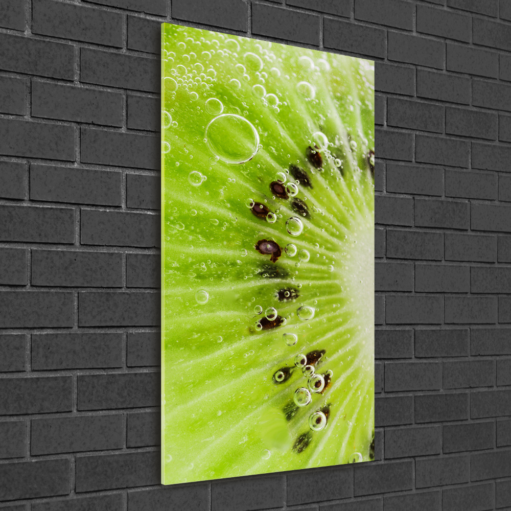 Tableau sur verre acrylique Kiwi