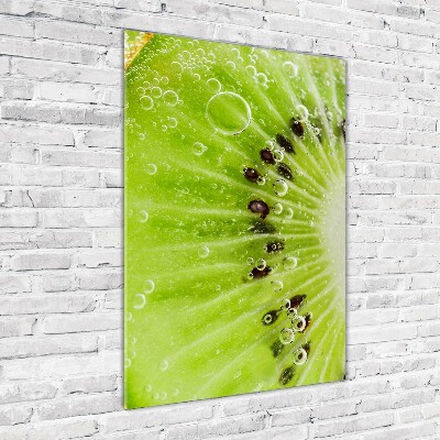 Tableau sur verre acrylique Kiwi