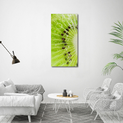 Tableau sur verre acrylique Kiwi