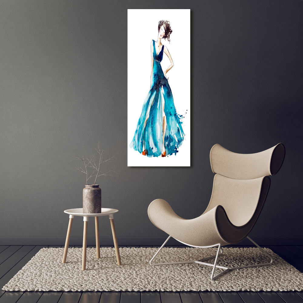 Tableau sur verre acrylique Illustration de mode