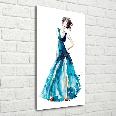 Tableau sur verre acrylique Illustration de mode