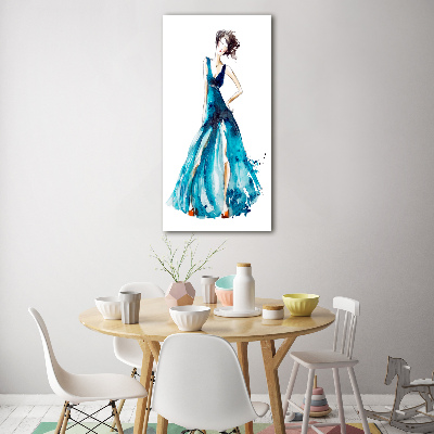 Tableau sur verre acrylique Illustration de mode