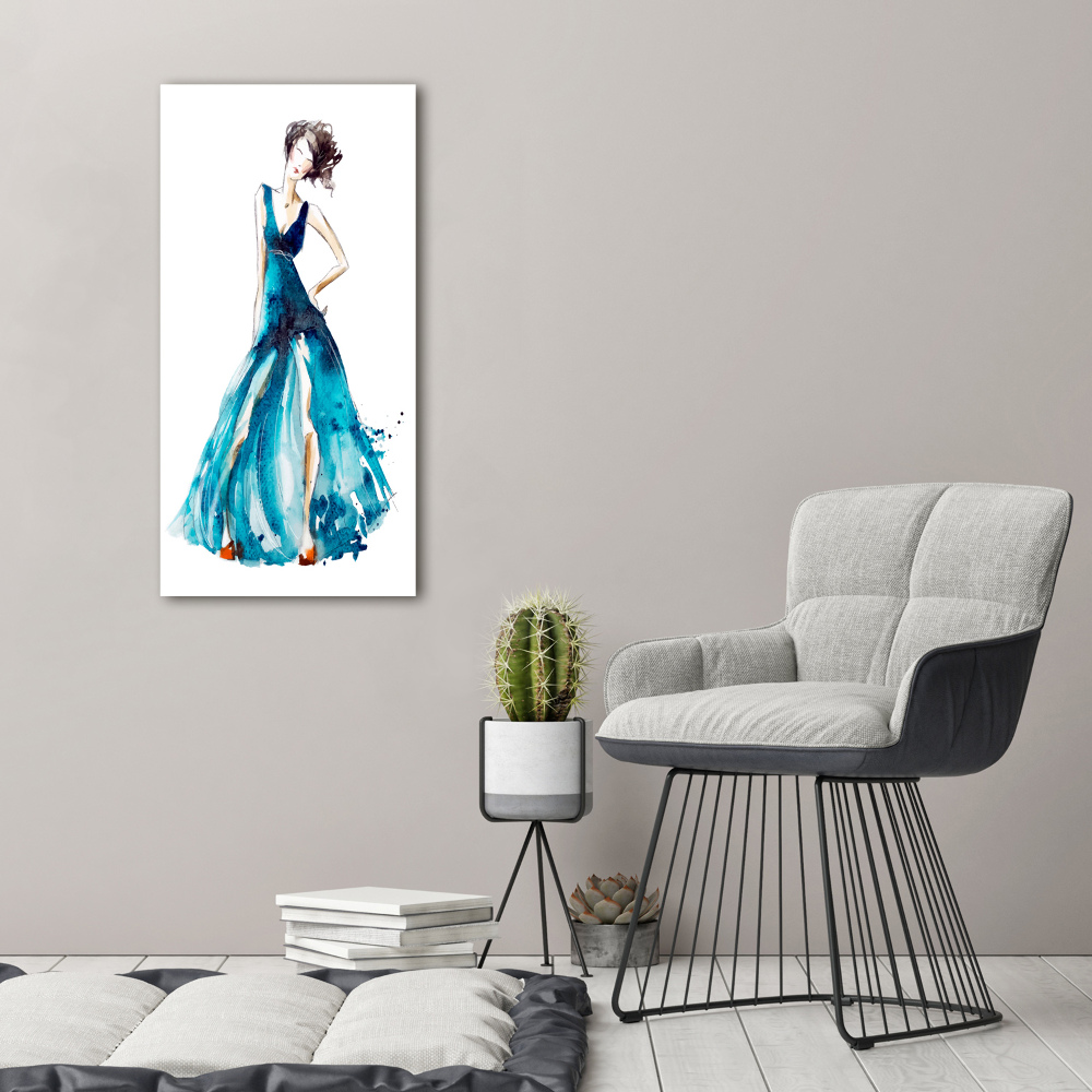 Tableau sur verre acrylique Illustration de mode