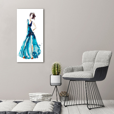 Tableau sur verre acrylique Illustration de mode