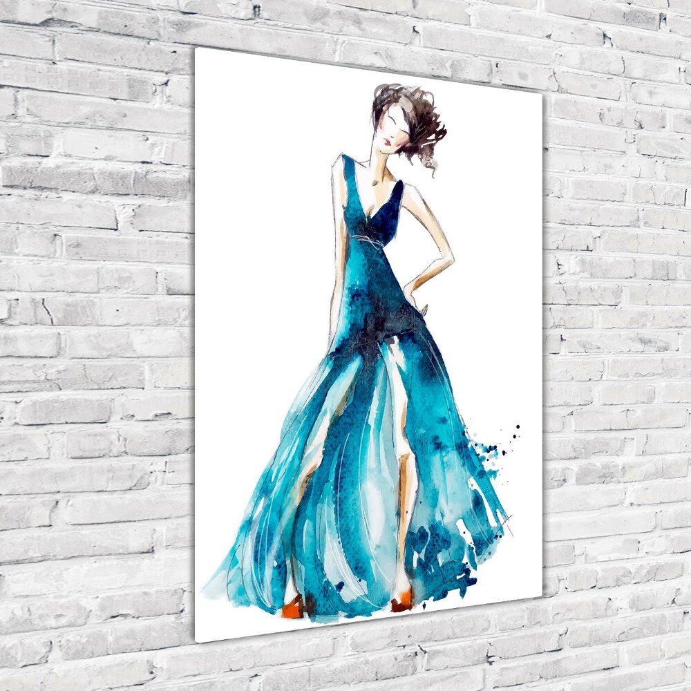 Tableau sur verre acrylique Illustration de mode