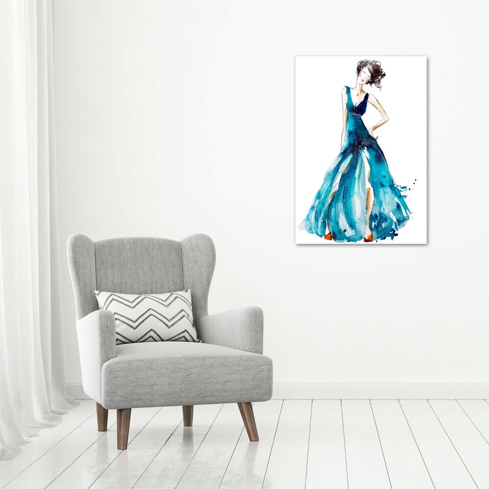 Tableau sur verre acrylique Illustration de mode