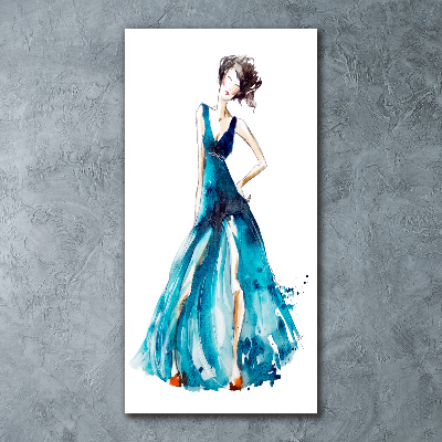 Tableau sur verre acrylique Illustration de mode