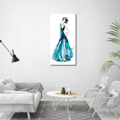 Tableau sur verre acrylique Illustration de mode