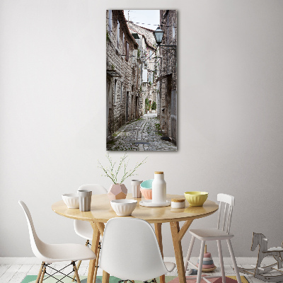 Tableau verre acrylique Rue Croatie