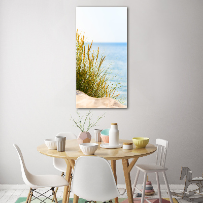 Acrylique tableau Dunes en bord de mer