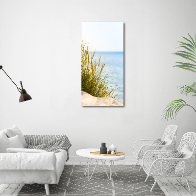 Acrylique tableau Dunes en bord de mer