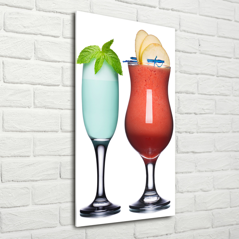 Tableau en acrylique Cocktails colorés