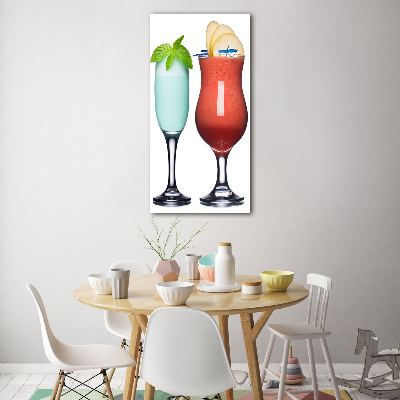 Tableau en acrylique Cocktails colorés