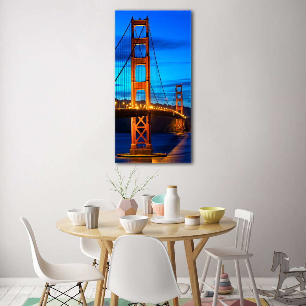 Tableau verre acrylique Pont de San Francisco