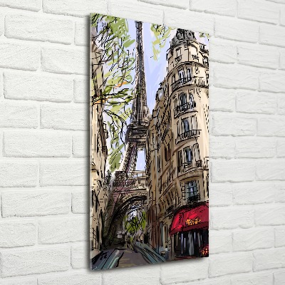 Acrylique tableau Tour Eiffel