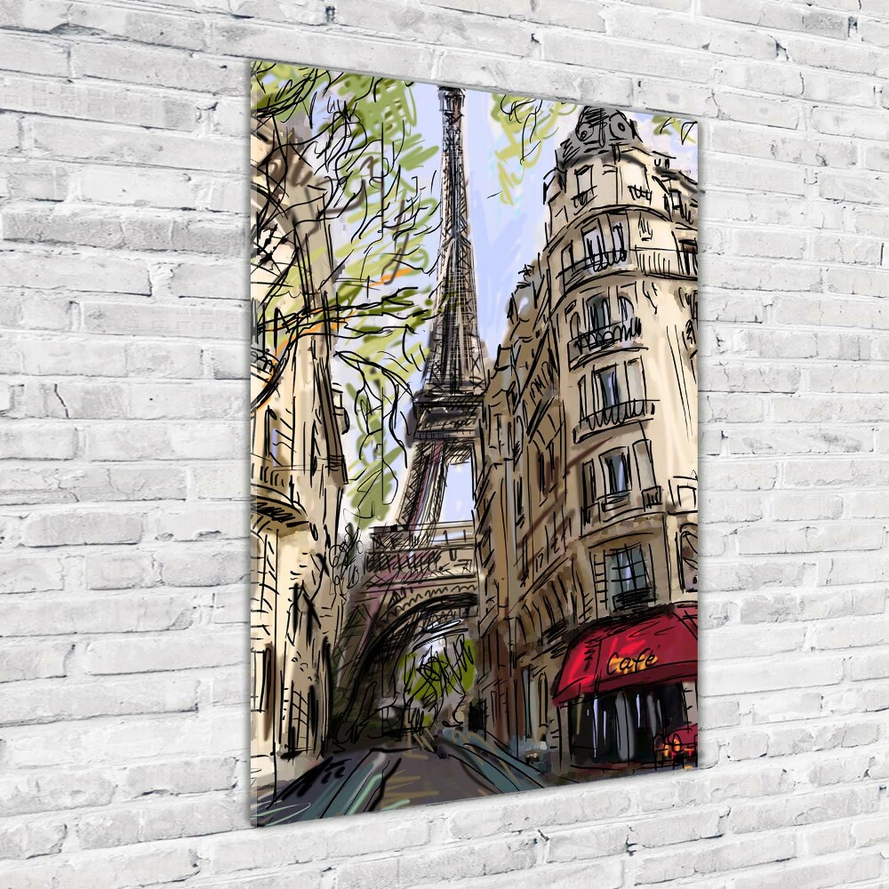 Acrylique tableau Tour Eiffel