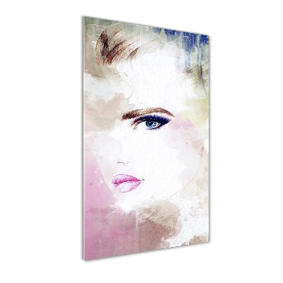 Acrylique tableau Femme abstraite