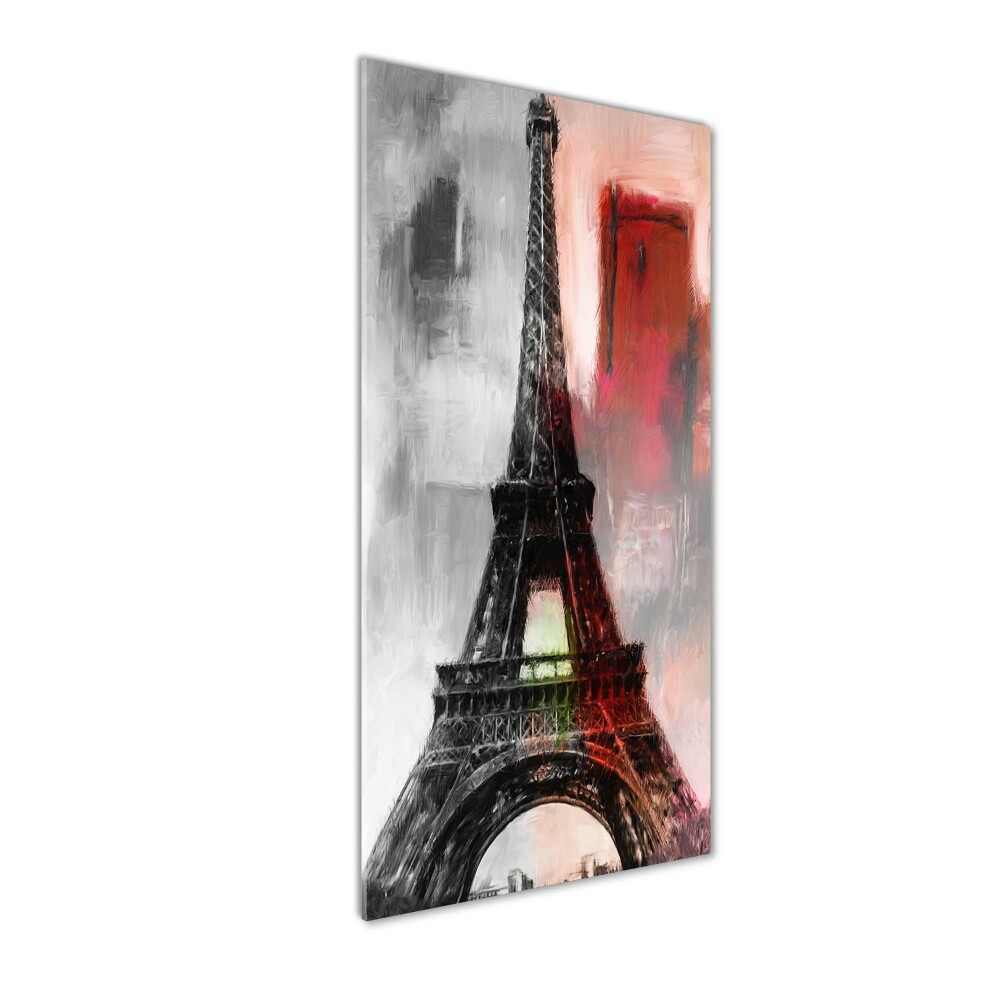 Tableau sur verre acrylique Tour Eiffel symbole de Paris