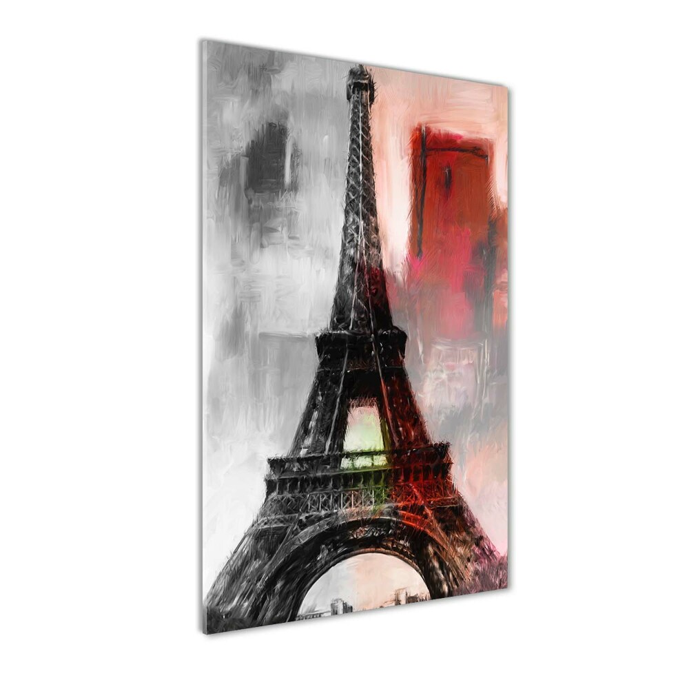 Tableau sur verre acrylique Tour Eiffel symbole de Paris