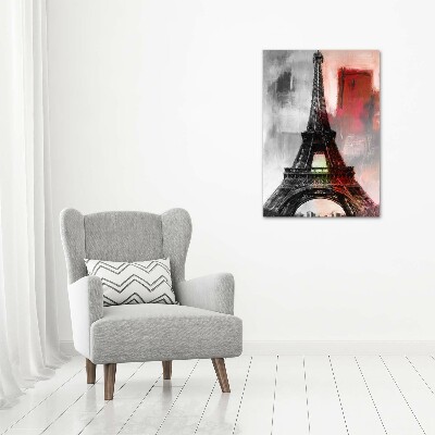 Tableau sur verre acrylique Tour Eiffel symbole de Paris