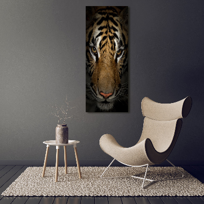 Tableau verre acrylique Tigre