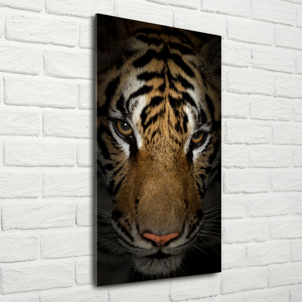 Tableau verre acrylique Tigre