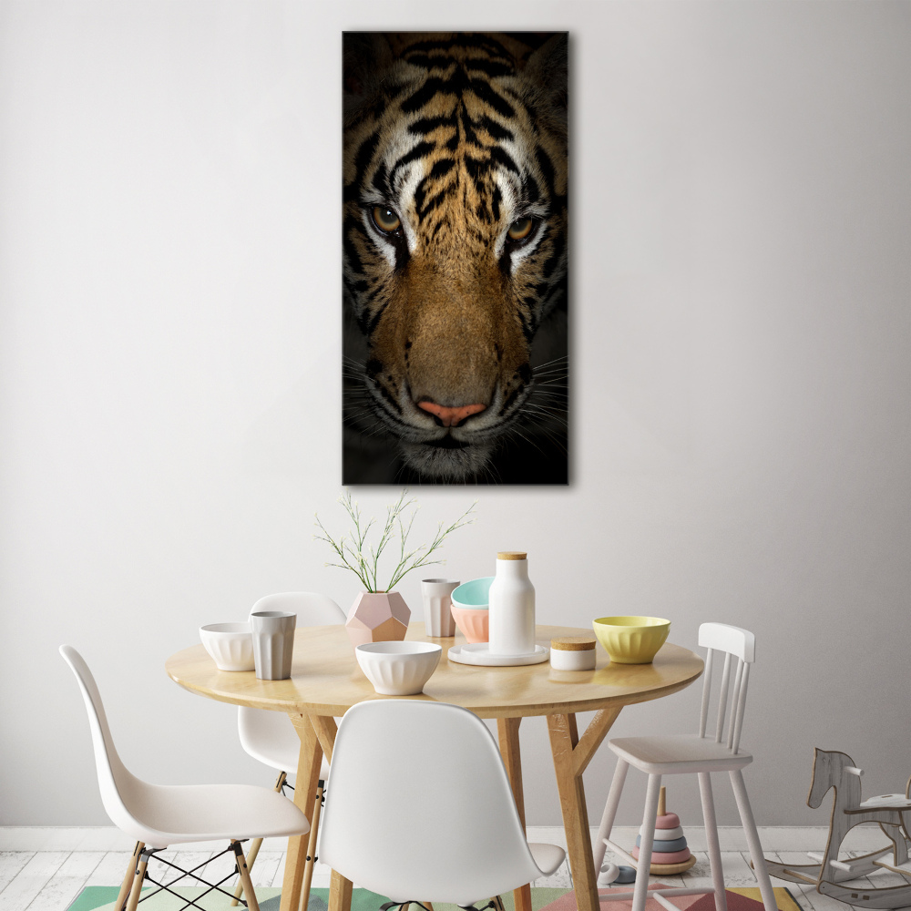 Tableau verre acrylique Tigre