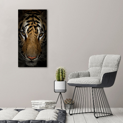 Tableau verre acrylique Tigre