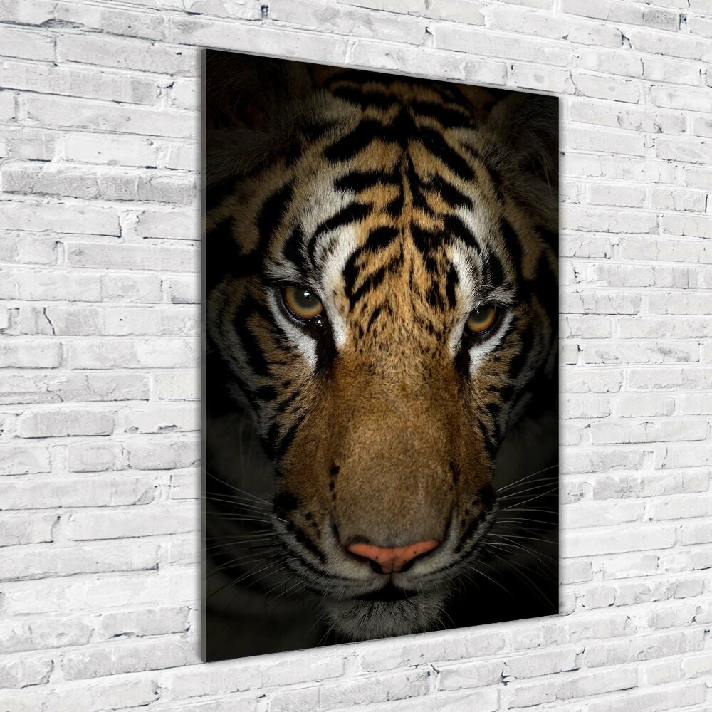 Tableau verre acrylique Tigre