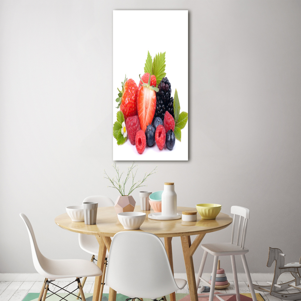 Tableau en acrylique Fruits des bois