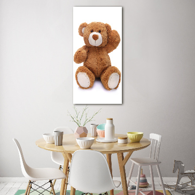 Tableau en acrylique Ours en peluche