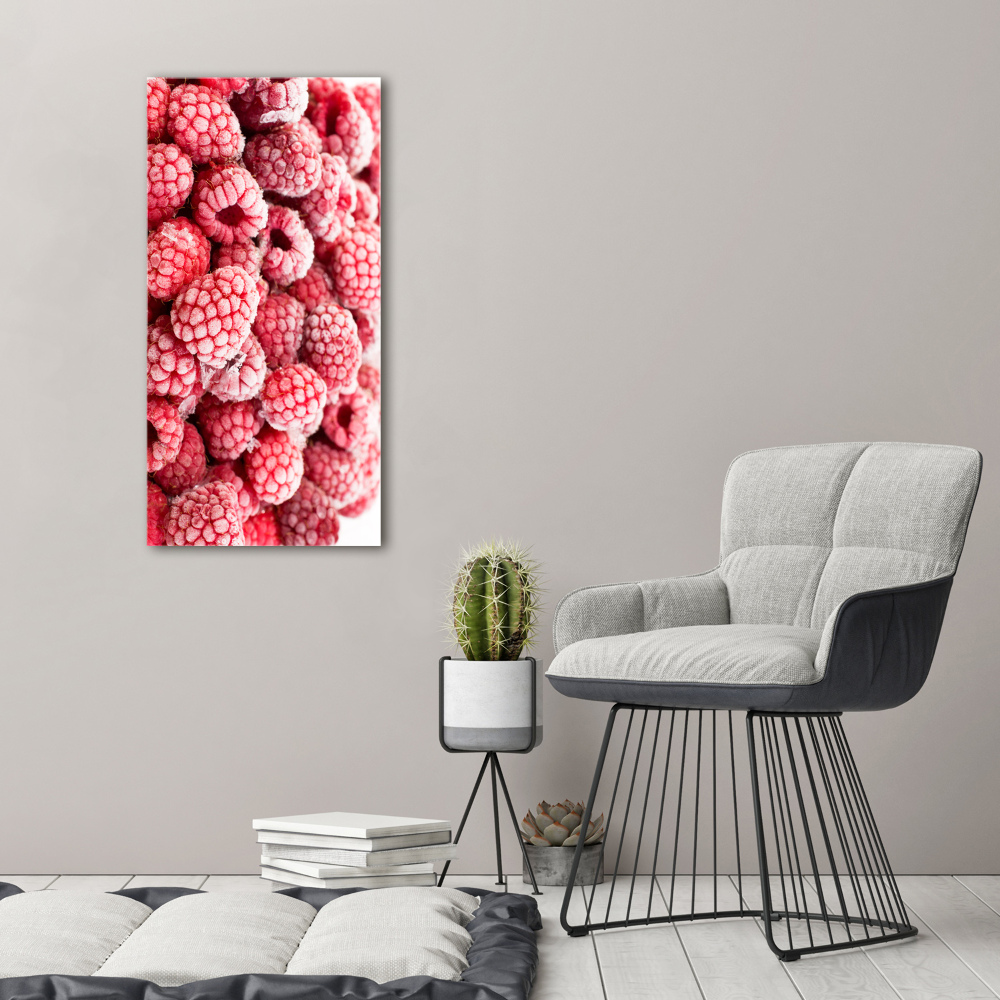 Acrylique tableau Framboises