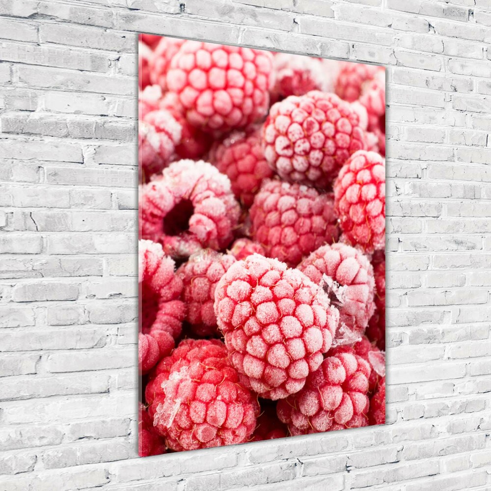 Acrylique tableau Framboises