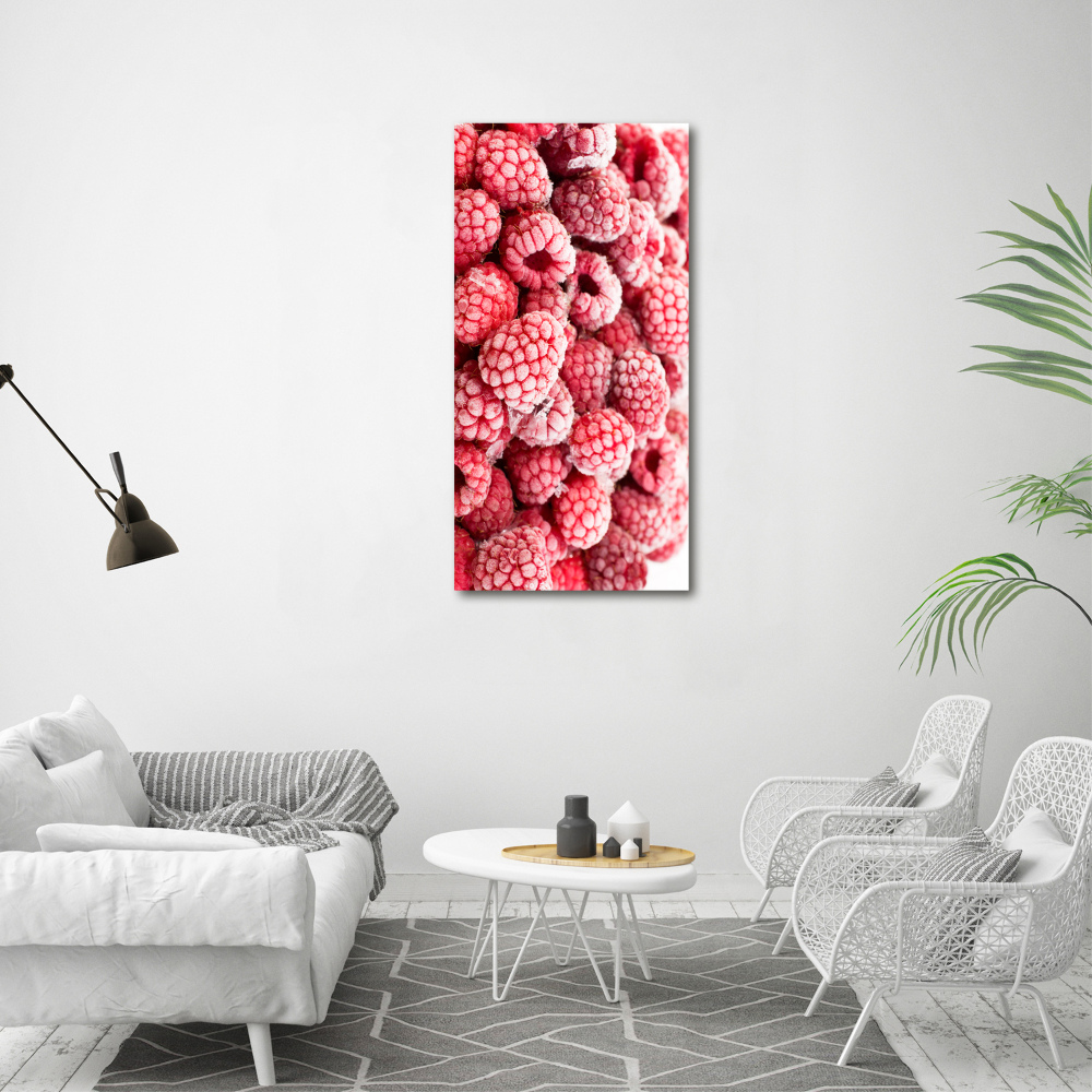 Acrylique tableau Framboises