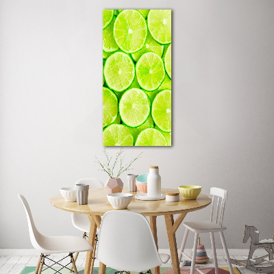 Tableau en acrylique Citrons verts