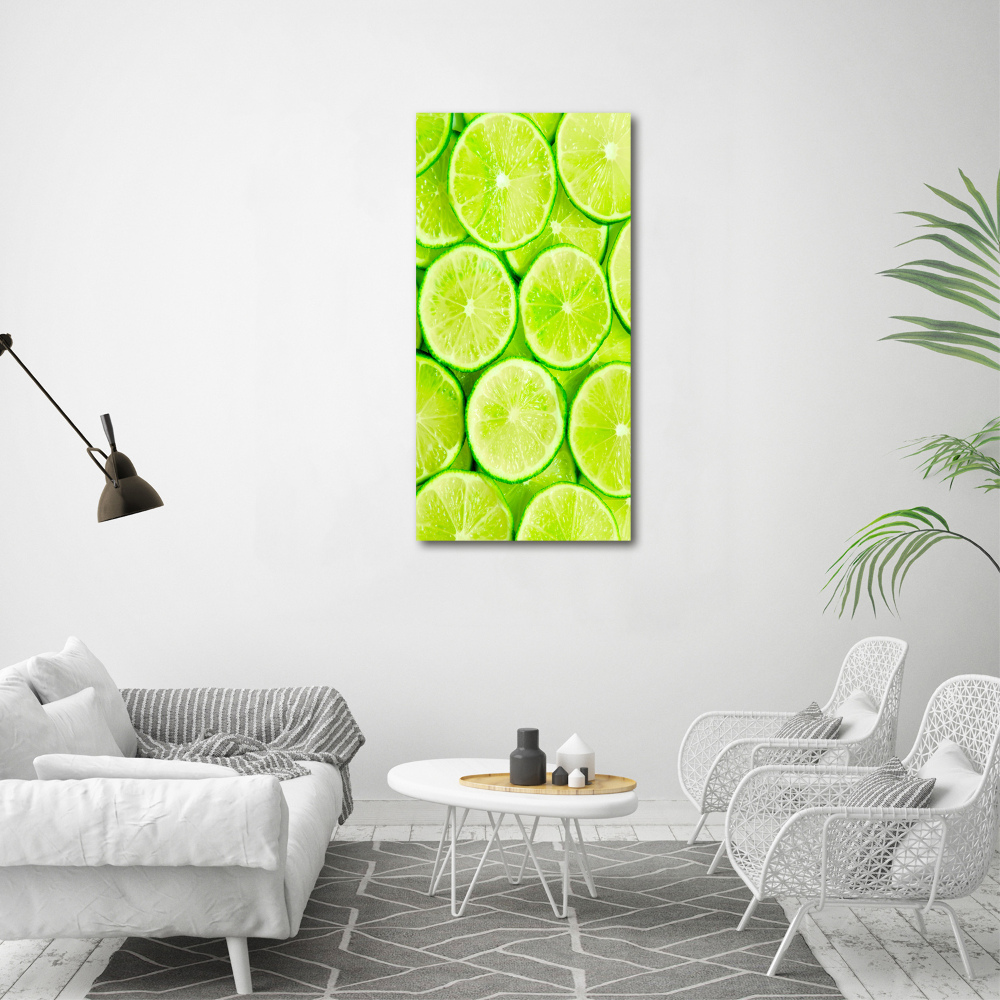 Tableau en acrylique Citrons verts