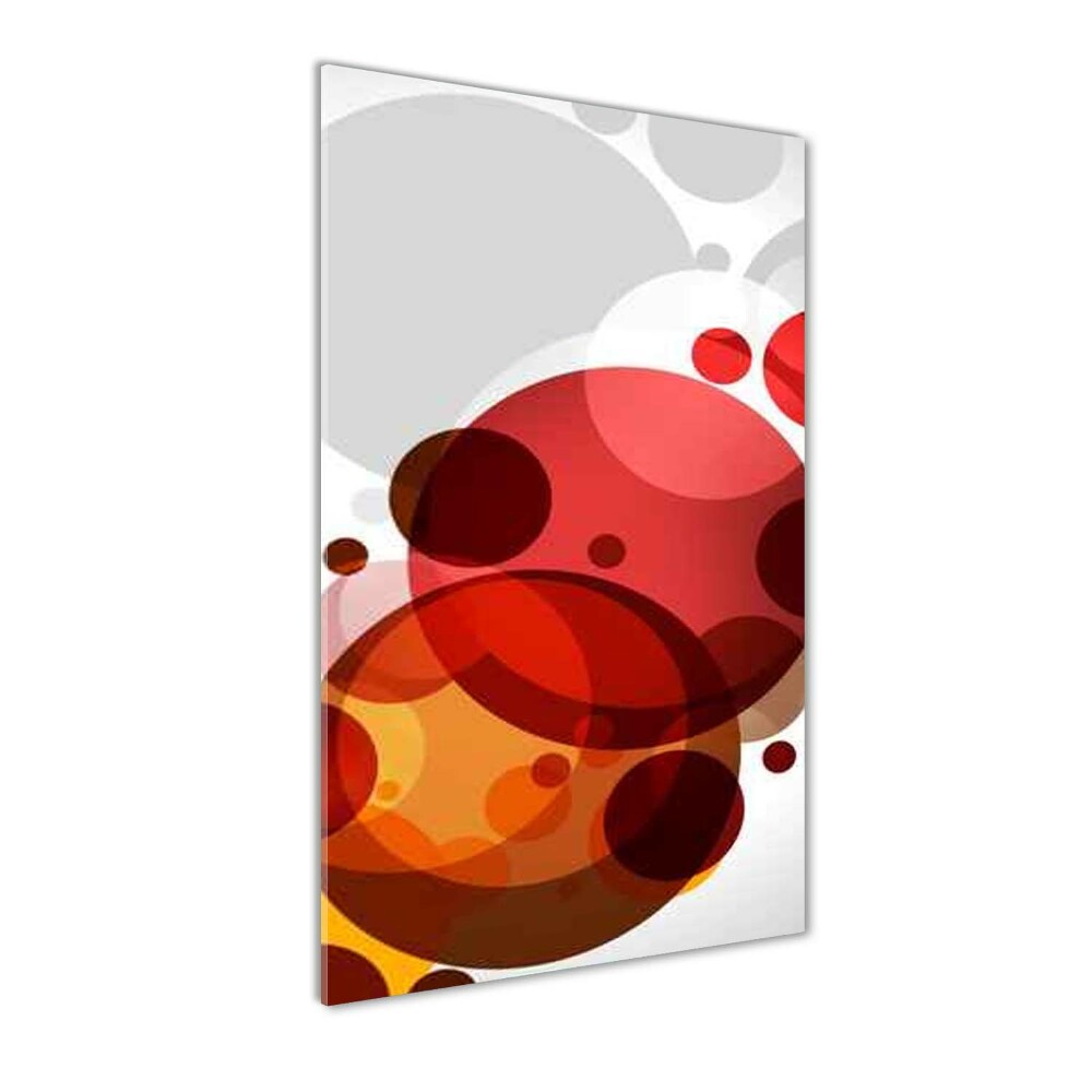 Tableau verre acrylique Abstraction cercle