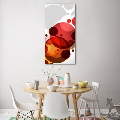 Tableau verre acrylique Abstraction cercle