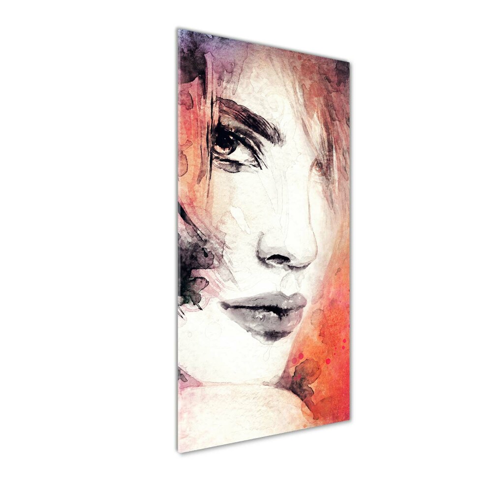 Acrylique tableau Abstraction d'une femme